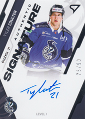 Coulter Tyler 23-24 Tipos Extraliga Authentic Signature Level 1 #SL1-TC