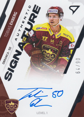 Ekberg Tobias 23-24 Tipos Extraliga Authentic Signature Level 1 #SL1-TE