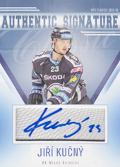 Kučný Jiří 15-16 OFS Classic Authentic Signature #103