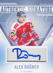 Rašner Alex 15-16 OFS Classic Authentic Signature #113