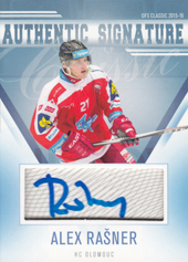 Rašner Alex 15-16 OFS Classic Authentic Signature #113