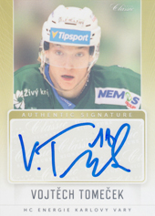 Tomeček Vojtěch 16-17 OFS Classic Authentic Signature #120