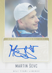 Ševc Martin 16-17 OFS Classic Authentic Signature #126