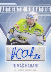 Harant Tomáš 15-16 OFS Classic Authentic Signature #139