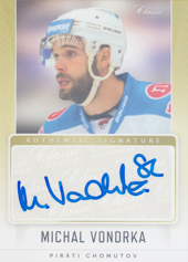 Vondrka Michal 16-17 OFS Classic Authentic Signature #140