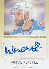 Vondrka Michal 16-17 OFS Classic Authentic Signature #140