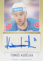 Kudělka Tomáš 16-17 OFS Classic Authentic Signature #141