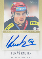 Knotek Tomáš 16-17 OFS Classic Authentic Signature #149