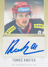 Knotek Tomáš 16-17 OFS Classic Authentic Signature #149