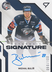 Bulíř Michal 22-23 Tipsport Extraliga Authentic Signature Level 2 #AS2-BU