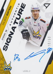 Bortňák Dalibor 23-24 Tipos Extraliga Authentic Signature Level 2 #SL2-DB