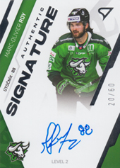 Roy Marc-Olivier 23-24 Tipos Extraliga Authentic Signature Level 2 #SL2-MR