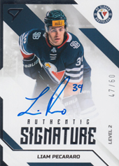 Pecararo Liam 22-23 Tipos Extraliga Authentic Signature Level 2 #SL2-PE