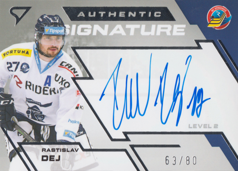 Dej Rastislav 23-24 Tipsport Extraliga Authentic Signature Level 2 #SL2-RD