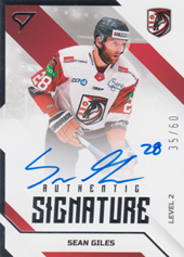 Giles Sean 22-23 Tipos Extraliga Authentic Signature Level 2 #SL2-SG