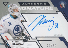 Hlavaj Samuel 23-24 Tipsport Extraliga Authentic Signature Level 2 #SL2-SH