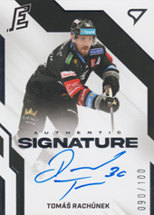 Rachůnek Tomáš 22-23 Tipsport Extraliga Authentic Signature Level 2 #AS2-TR