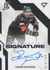 Rachůnek Tomáš 22-23 Tipsport Extraliga Authentic Signature Level 2 #AS2-TR