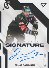 Rachůnek Tomáš 22-23 Tipsport Extraliga Authentic Signature Level 2 #AS2-TR