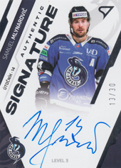 Mlynarovič Samuel 23-24 Tipos Extraliga Authentic Signature Level 3 #SL3-SM