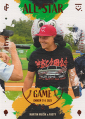 Mužík Martin 2023 LC Czech Baseball Extraleague All Star Game Canvas #AS-18