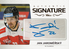 Jaroměřský Jan 18-19 OFS Classic Authentic Signature Gold #AS-112