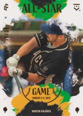 Kalábek Martin 2023 LC Czech Baseball Extraleague All Star Game Leather #AS-13