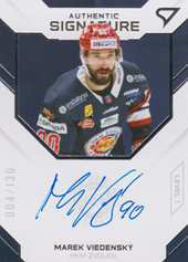 Viedenský Marek 20-21 Tipos Extraliga Authentic Signature Level 1 #SL1-16