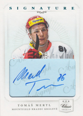 Mertl Tomáš 14-15 OFS Classic Authentic Signature Level 1 #AS-62
