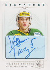 Tomeček Vojtěch 14-15 OFS Classic Authentic Signature Level 1 #AS-103