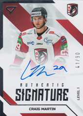 Martin Craig 22-23 Tipos Extraliga Authentic Signature Level 1 #SL1-CM