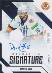 Buc Dávid 22-23 Tipos Extraliga Authentic Signature Level 1 #SL1-DB