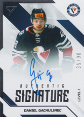 Gachulinec Daniel 22-23 Tipos Extraliga Authentic Signature Level 1 #SL1-DG