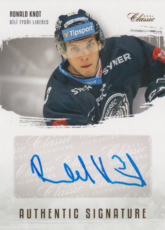 Knot Ronald 19-20 OFS Classic Authentic Signature Level 1 #AS-RKN