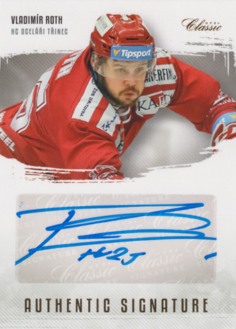 Roth Vladimír 19-20 OFS Classic Authentic Signature Level 1 #AS-VRO