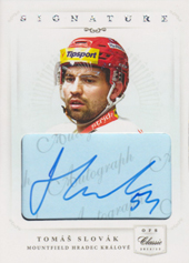 Slovák Tomáš 14-15 OFS Classic Authentic Signature Level 2 #AS-97