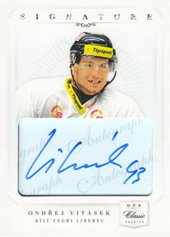 Vitásek Ondřej 14-15 OFS Classic Authentic Signature Level 2 #AS-114
