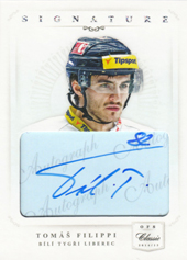 Filippi Tomáš 14-15 OFS Classic Authentic Signature Level 2 #AS-116