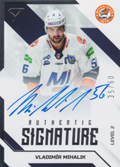 Mihálik Vladimír 22-23 Tipos Extraliga Authentic Signature Level 2 #SL2-VM