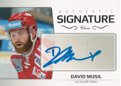 Musil David 18-19 OFS Classic Authentic Signature Platinum #AS-8
