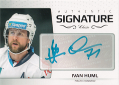 Huml Ivan 18-19 OFS Classic Authentic Signature Platinum #AS-17