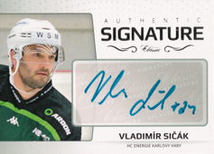 Sičák Vladimír 18-19 OFS Classic Authentic Signature Platinum #AS-41