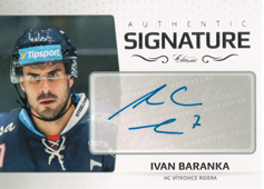 Baranka Ivan 18-19 OFS Classic Authentic Signature Platinum #AS-66
