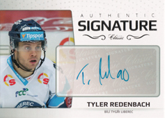 Redenbach Tyler 18-19 OFS Classic Authentic Signature Platinum #AS-72