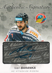 Baranka Ivan 17-18 OFS Classic Authentic Signature Platinum #77