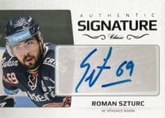 Szturc Roman 18-19 OFS Classic Authentic Signature Platinum #AS-130