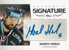 Hrbas Marek 18-19 OFS Classic Authentic Signature Platinum #AS-136