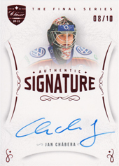 _Chábera Jan 2021 OFS The Final Series Authentic Signature Red #TFS-JC