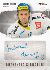 Vosátko Lubomír 19-20 OFS Classic Authentic Signature RHK #AS-LVO