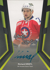 Kristl Richard 17-18 Premium Cards Authentic Signature #AS-RK